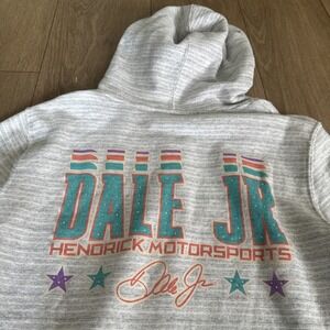 Dale Jr. NASCAR Hendrick Motorsports‎ Women's Full Zip LS Hoodie Medium